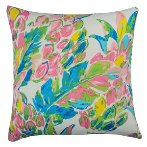 Pastel leaves  Pillow