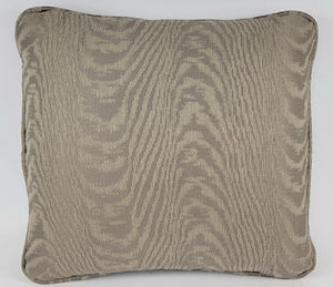 Taupe Zebra Pillow