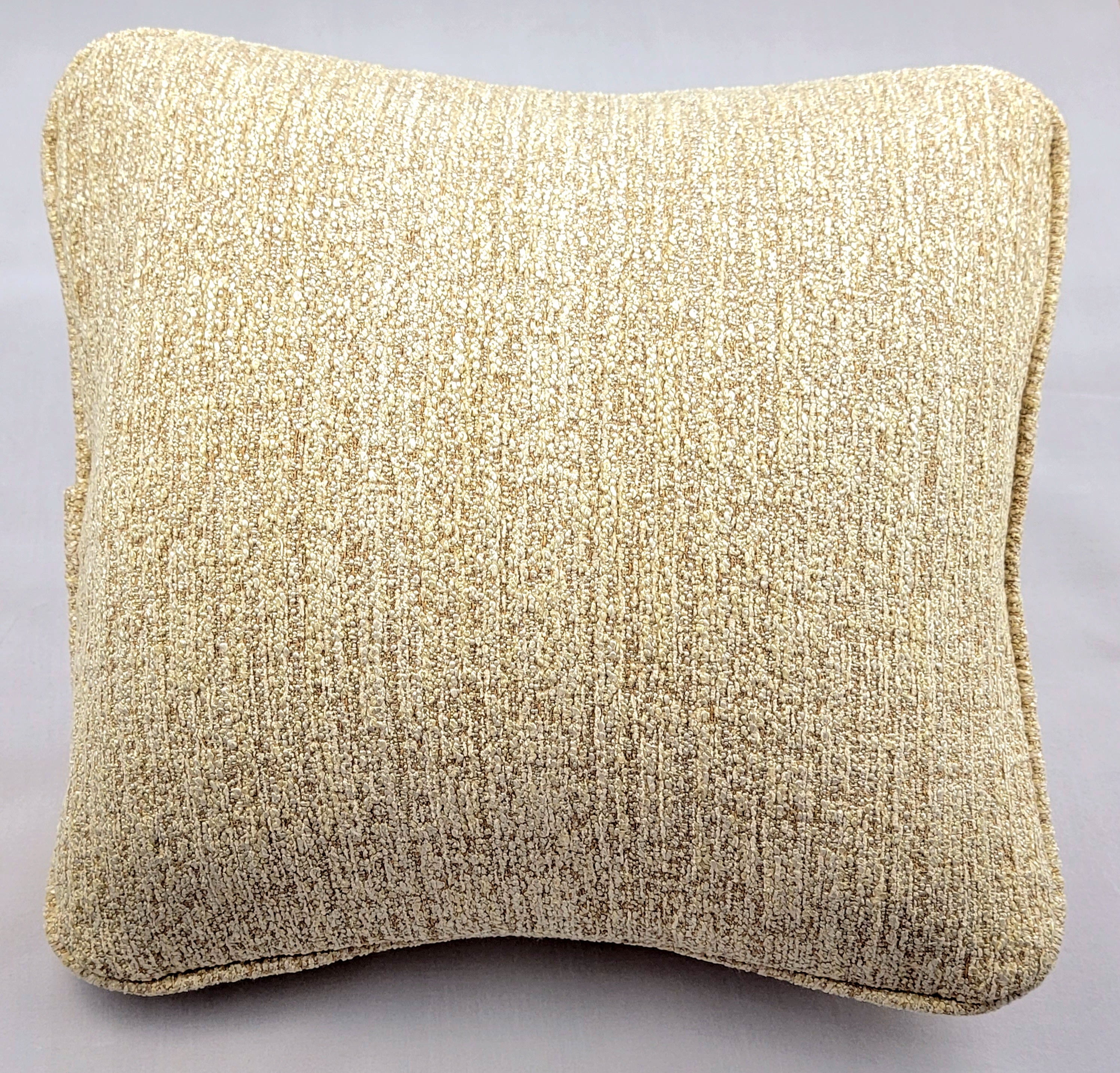 French Vanilla Tweed piped