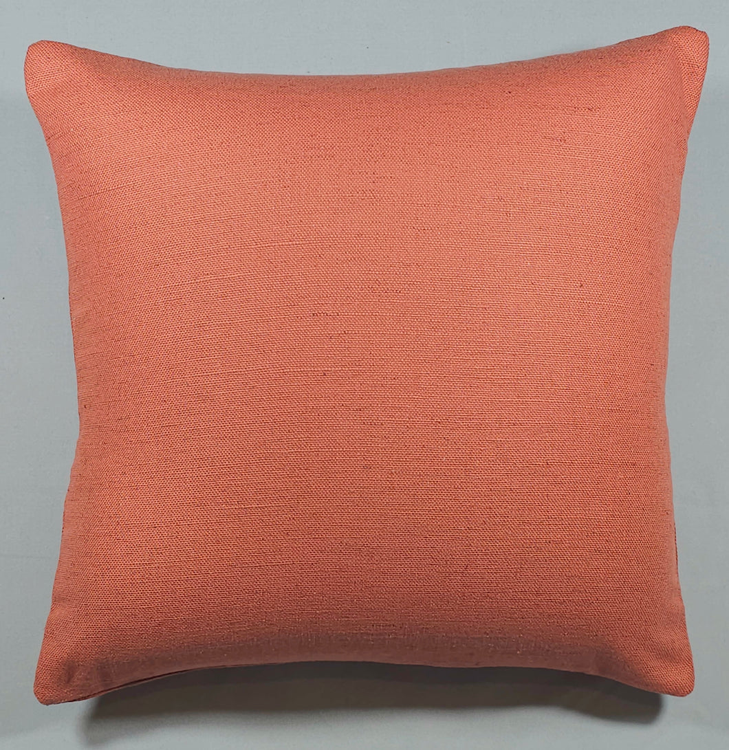 🍑 Peachy Keen fabric Pillow