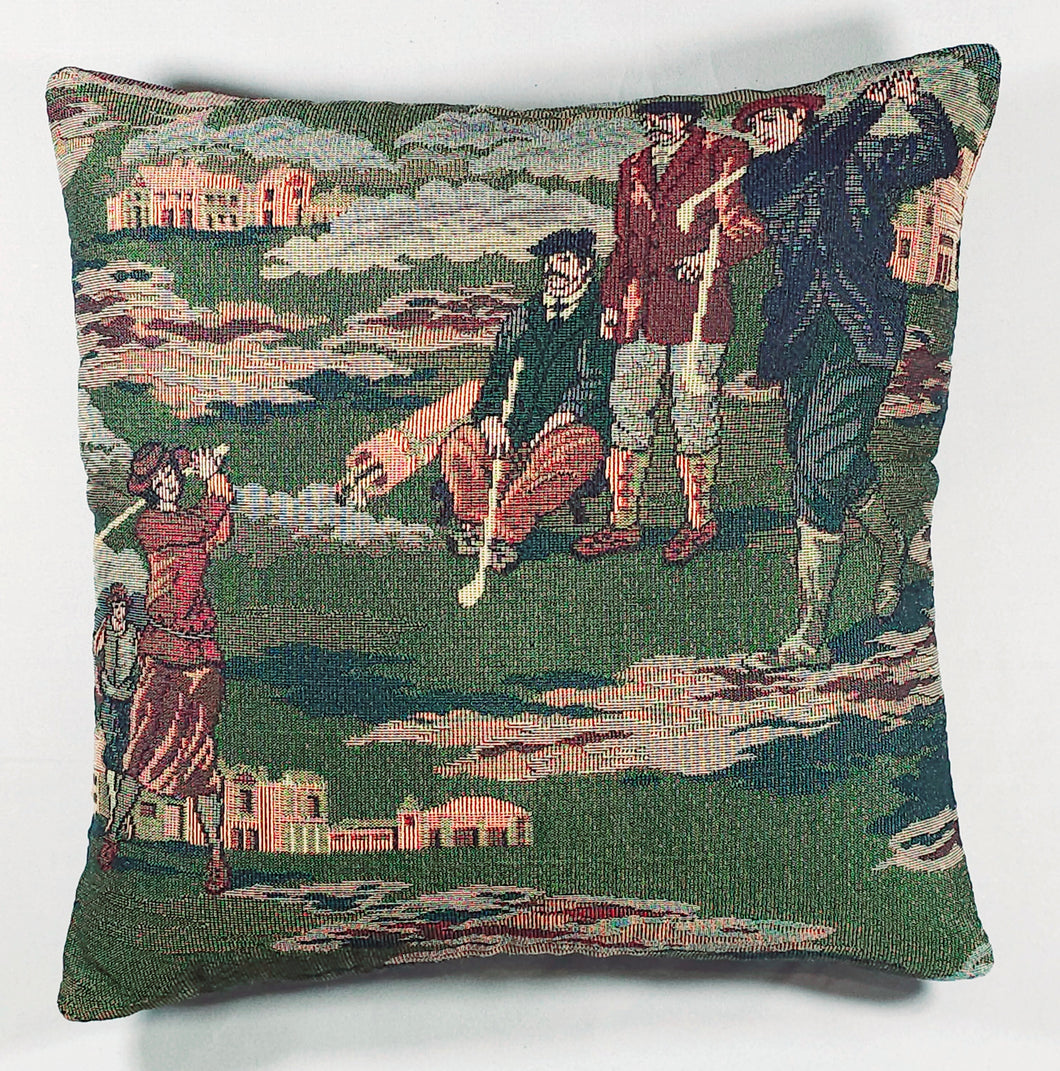 Golf ⛳️ Tapestry Fabric Pillow