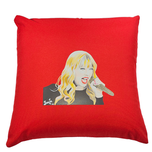 Taylor Red  Pillow