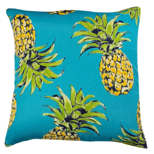 Pineapple Turq  Pillow