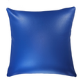 Royal Blue Vinyl Pillow