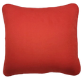 Bright Red Fabric Pillow