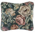 Green Floral Tapistry Pillow