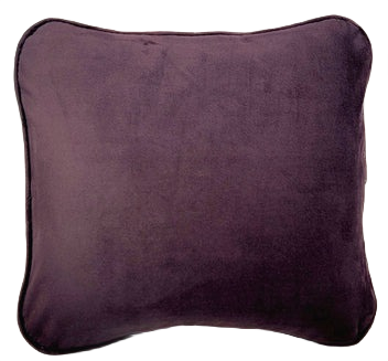 Soft Dark Purple Pillow without piping only