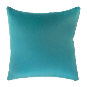 Turquoise Mohair Pillow