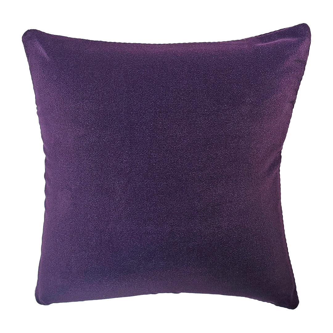 Velvety Purple Pillow